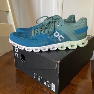 On Cloud Cloudflow Sea/Petrol Men 8.5 Women 10 Eur 42
